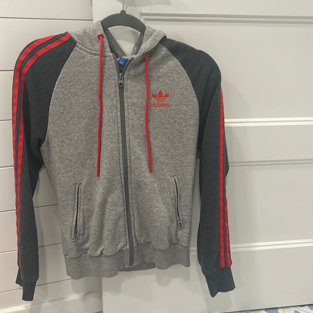 Adidas zip up. Size Small.